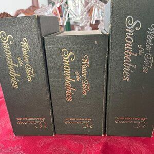 3  Vintage Snowbabies-Winter Tales Collection Department 56